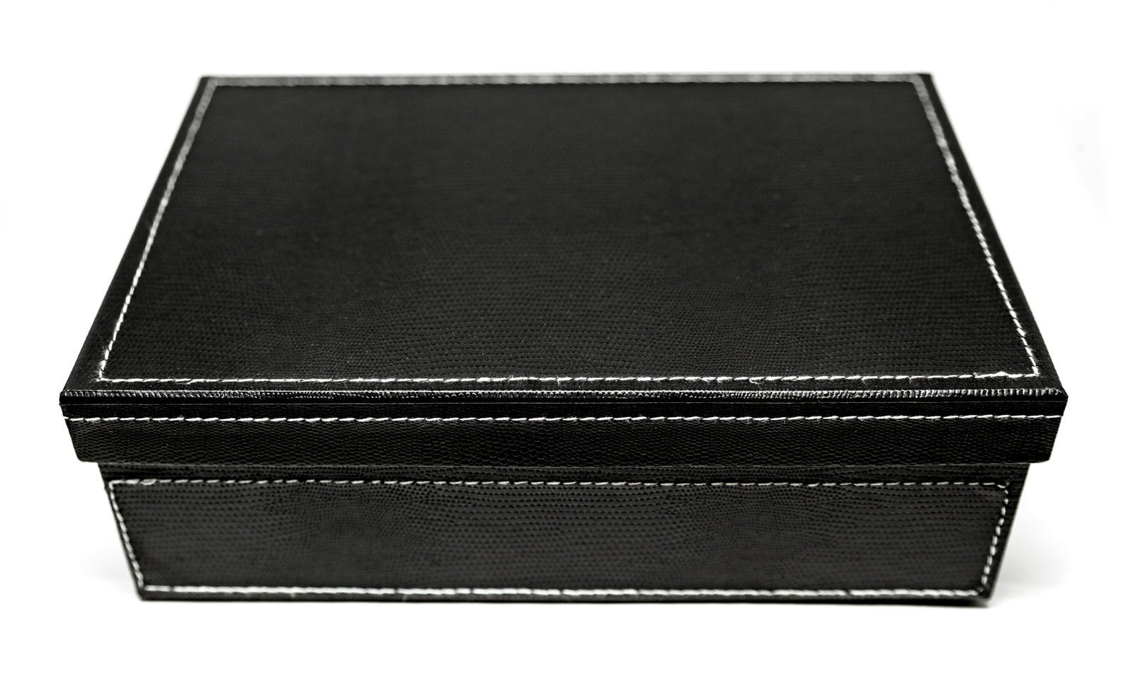 Black Faux-Leather Gift Box - Small Batch Jam Co