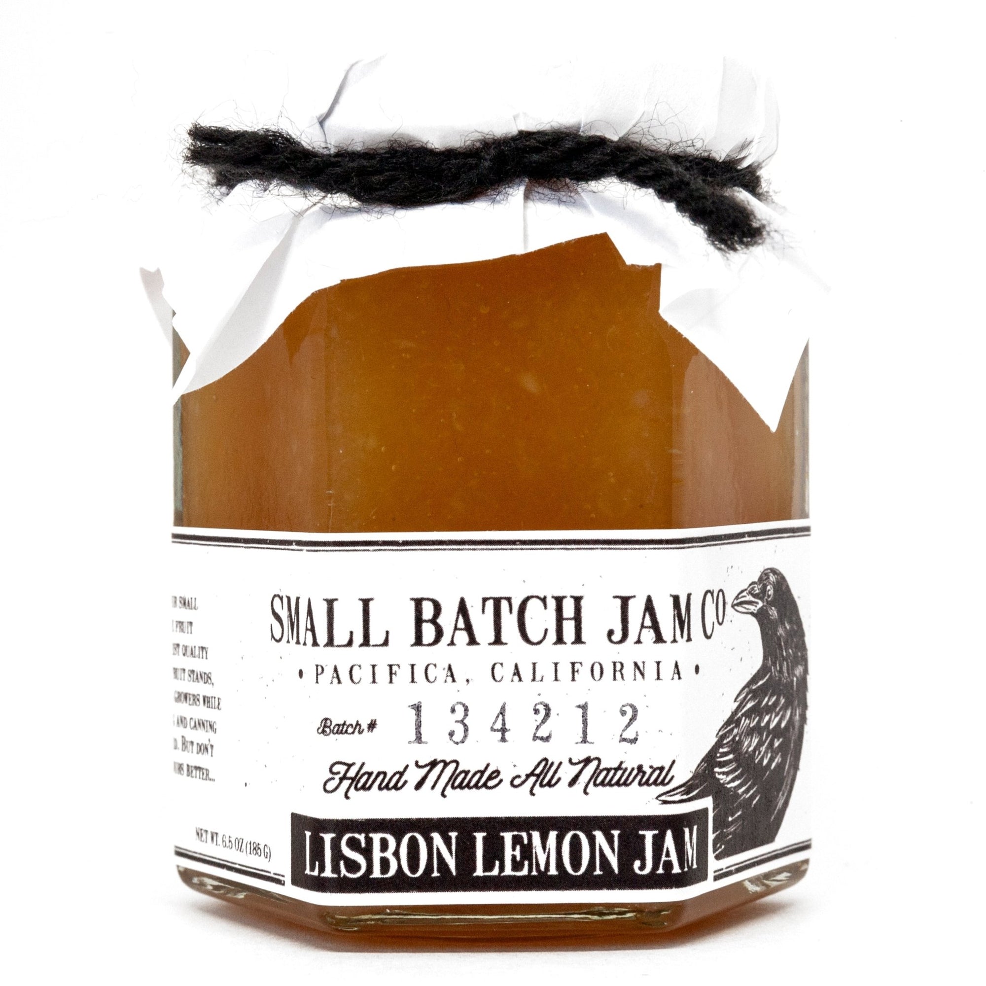 Lisbon Lemon Jam - Small Batch Jam Co