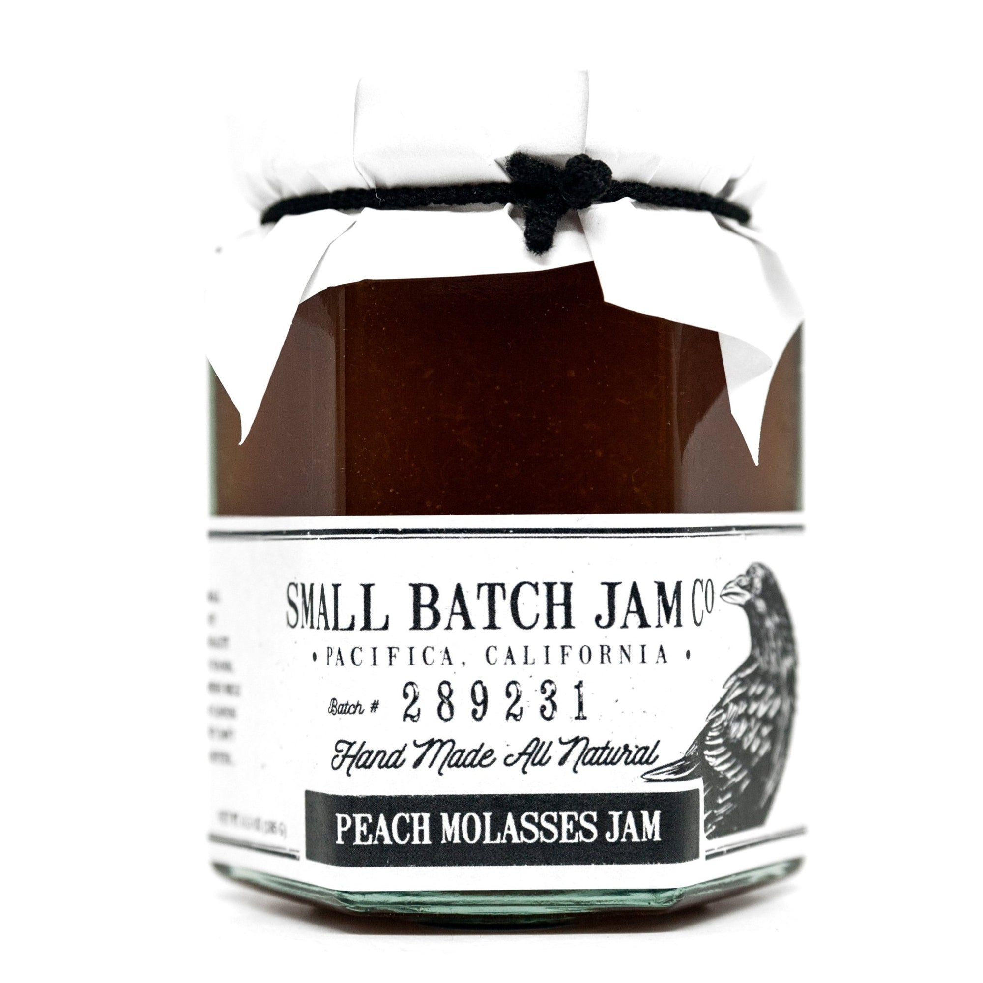 Peach Molasses Jam - Small Batch Jam Co