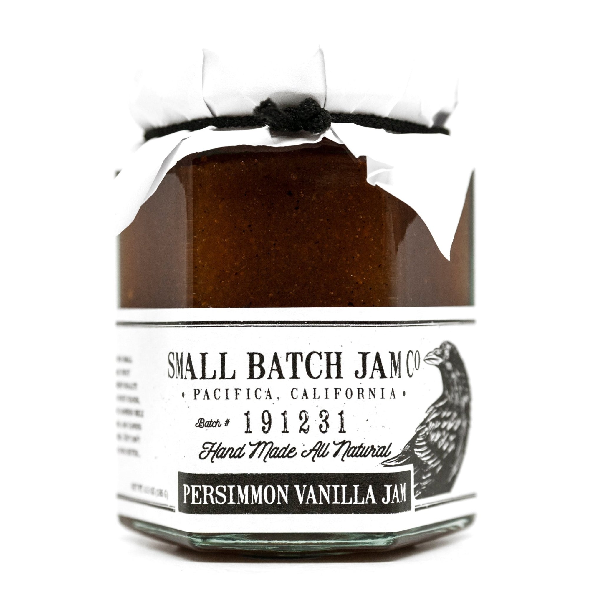 Persimmon Vanilla Jam - Small Batch Jam Co