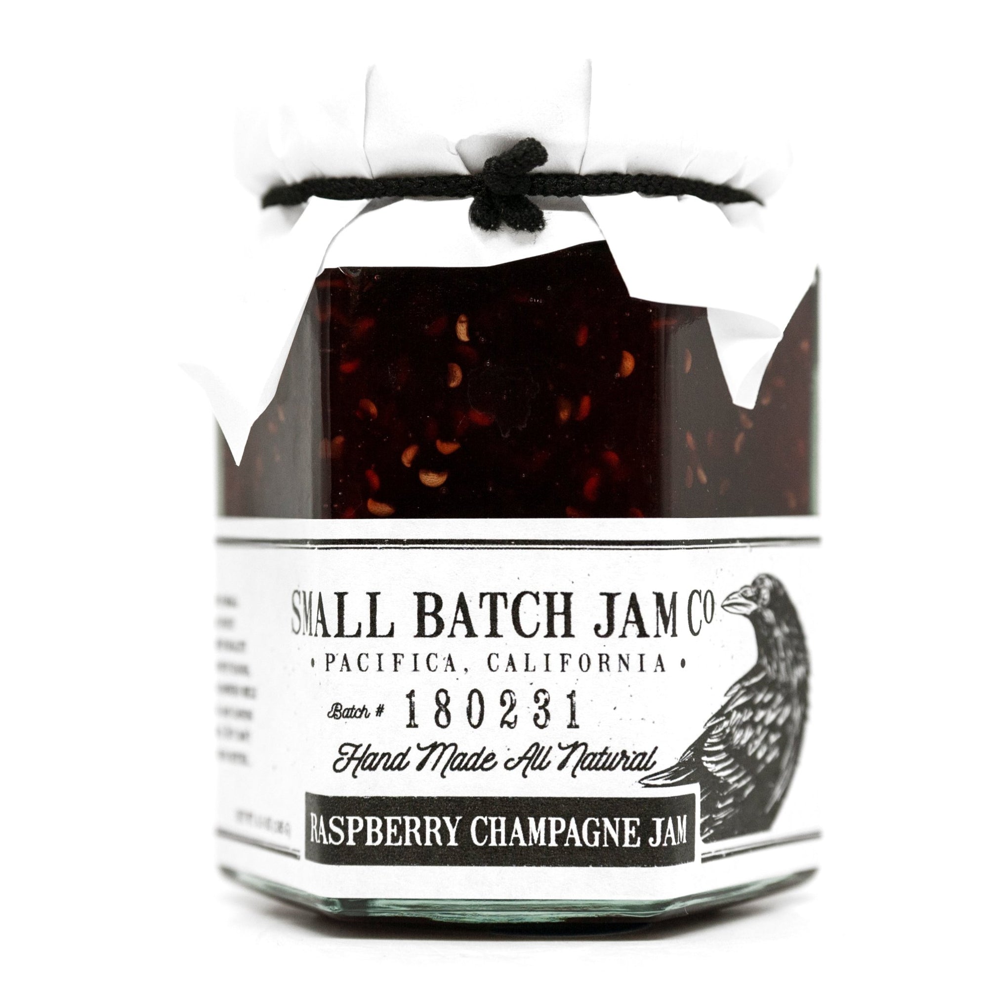 Raspberry Champagne Jam - Small Batch Jam Co