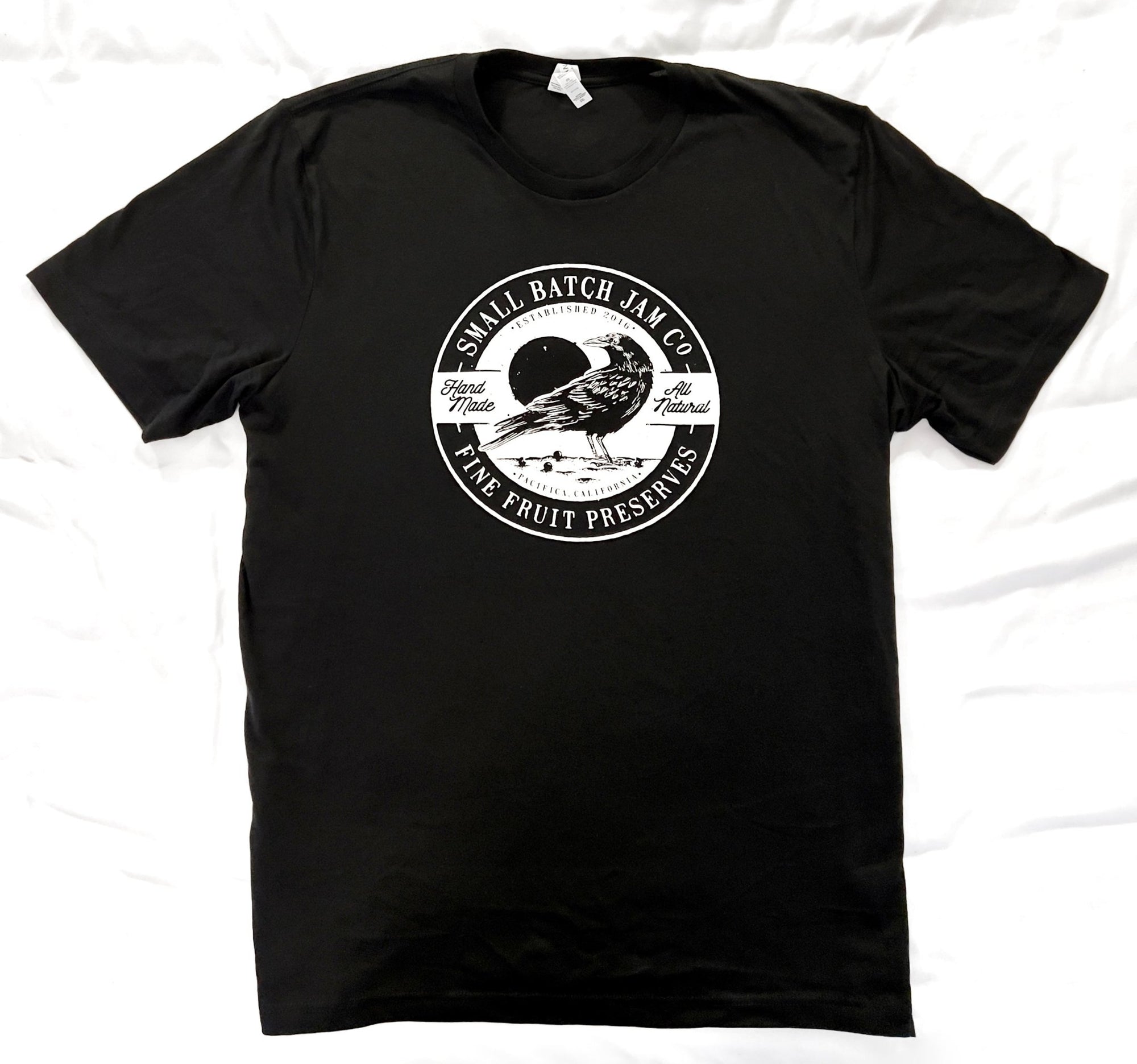 SBJC Black Logo T-Shirt - Small Batch Jam Co