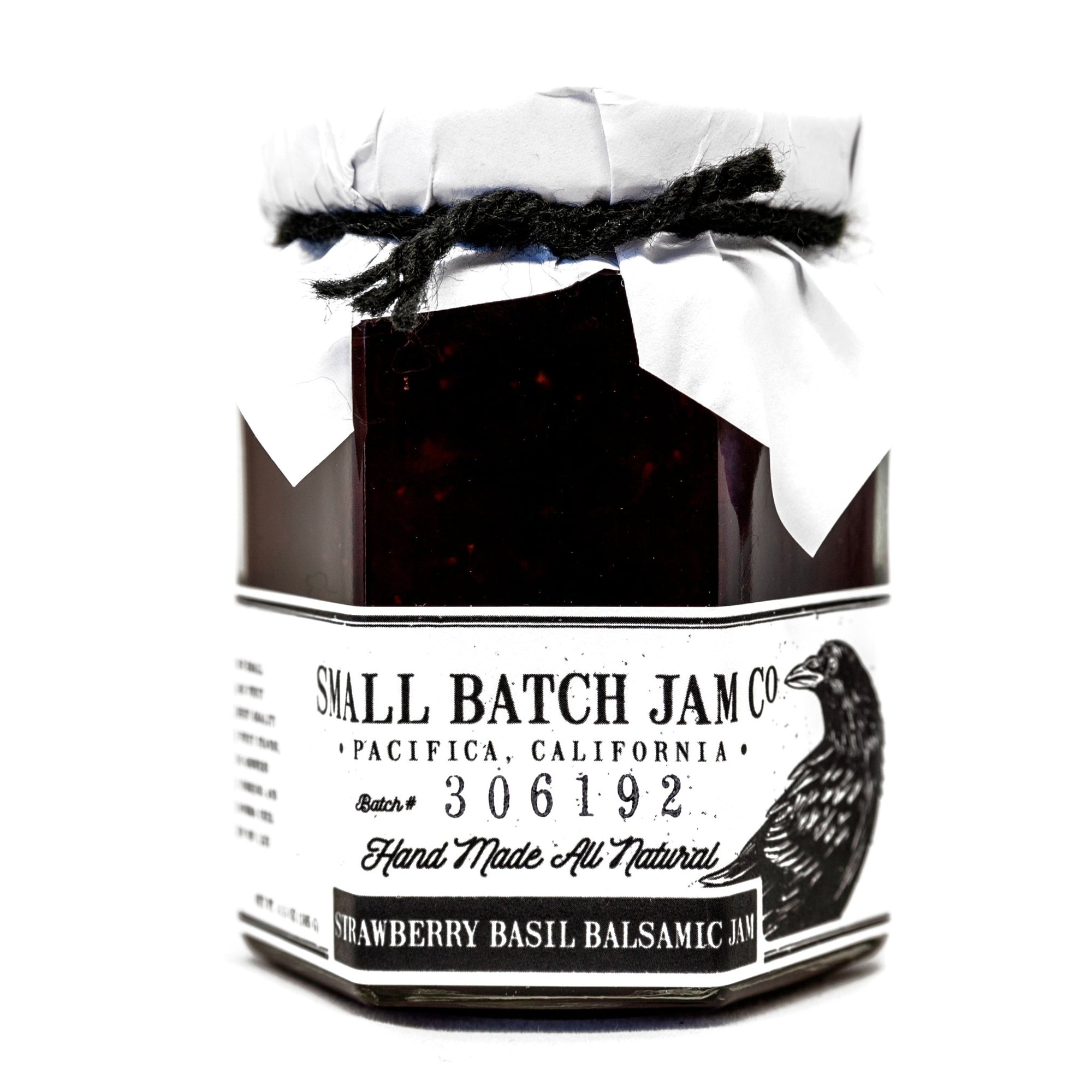 Strawberry Basil Balsamic Jam - Small Batch Jam Co