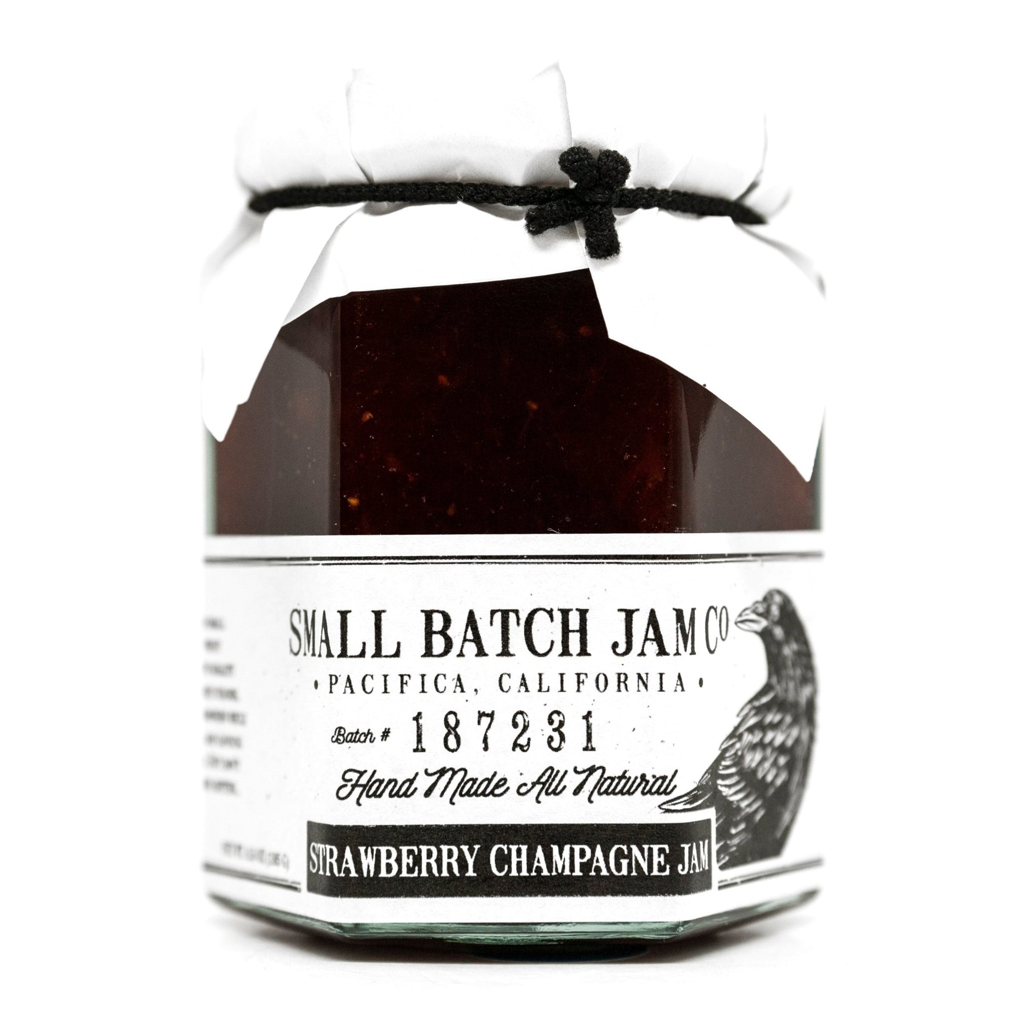 Strawberry Champagne Jam - Small Batch Jam Co